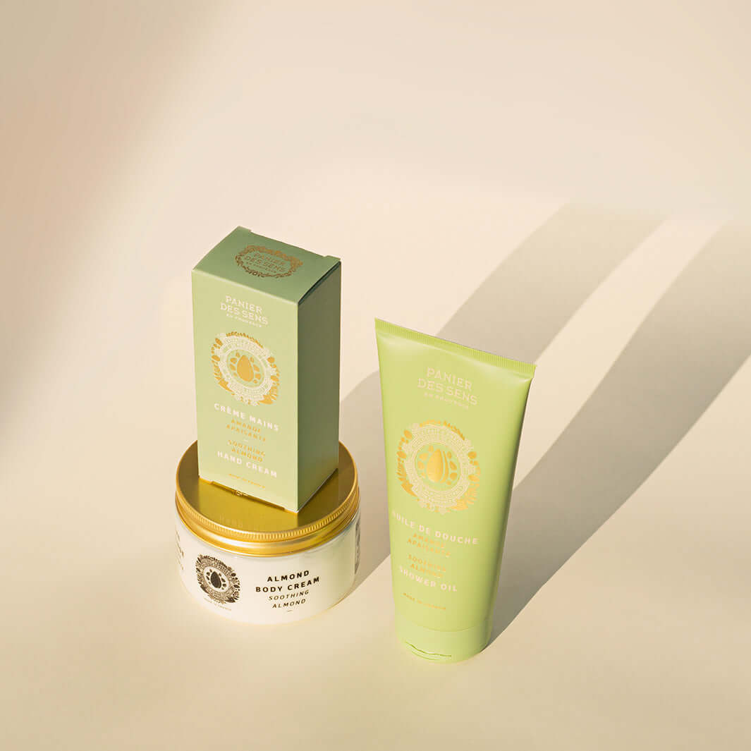 Aceite de ducha - Almendra Calmante - Gel de ducha - Panier des Sens USA