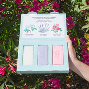 Set de regalo de 3 pastillas de jabón de manteca de karité francesa - 3 x 3.5oz - Cosméticos sólidos - Panier des Sens USA