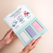 Set de regalo de 3 pastillas de jabón de manteca de karité francesa - 3 x 3.5oz - Cosméticos sólidos - Panier des Sens USA