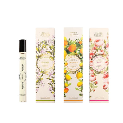 Trio Eaux de toilette roll - on format - Rosa, Provenza y Verbena 0.3 oz - Eaux de toilette - Panier des Sens USA