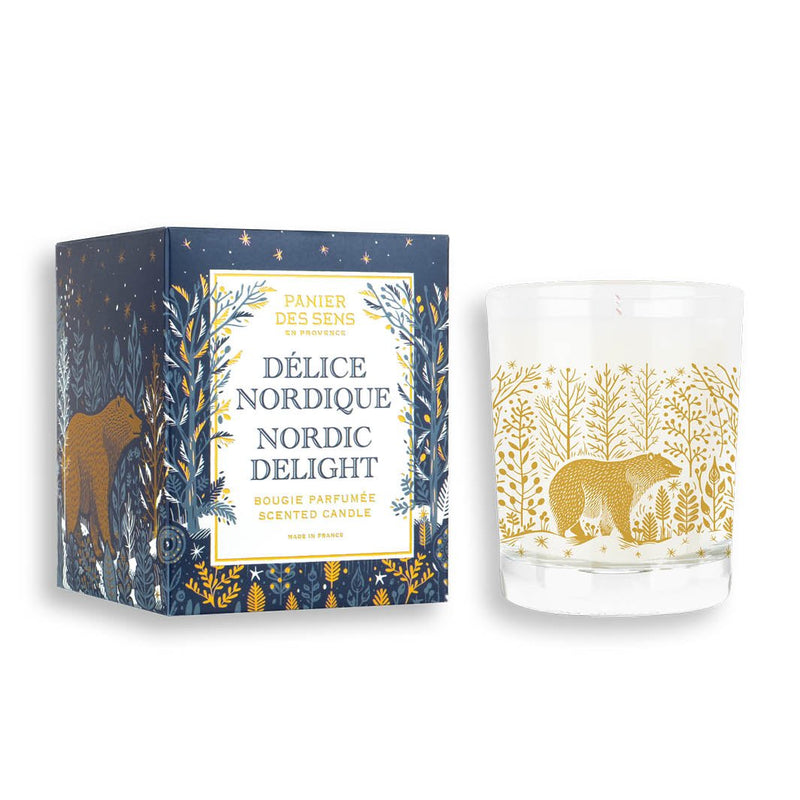 Vela perfumada Invierno - Nordic Delight 0,4 lb - Velas perfumadas - Panier des Sens USA