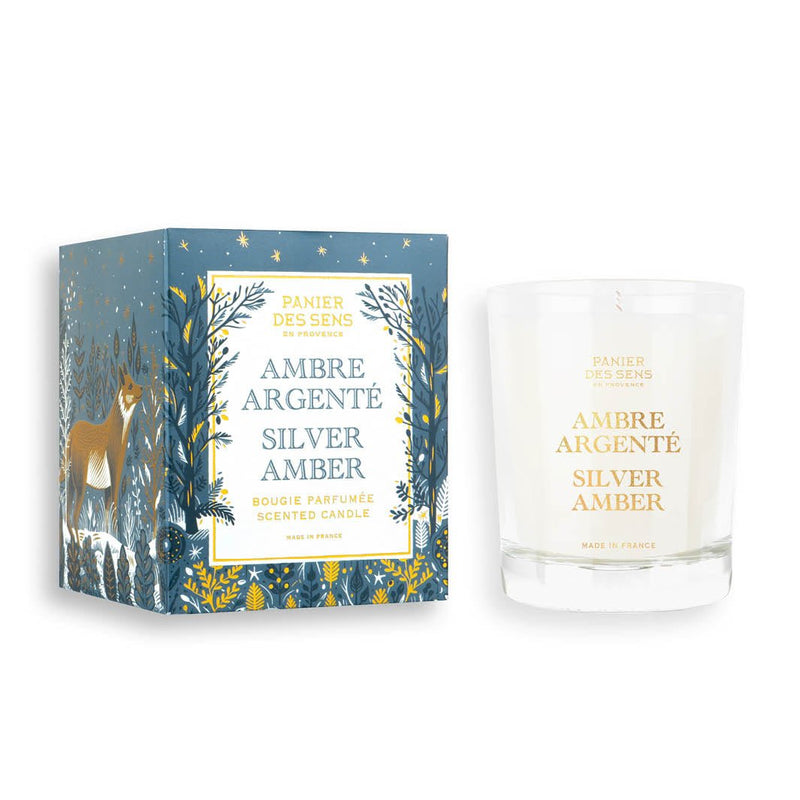 Vela perfumada Invierno - Ámbar plateado 0,4 lb - Velas perfumadas - Panier des Sens USA