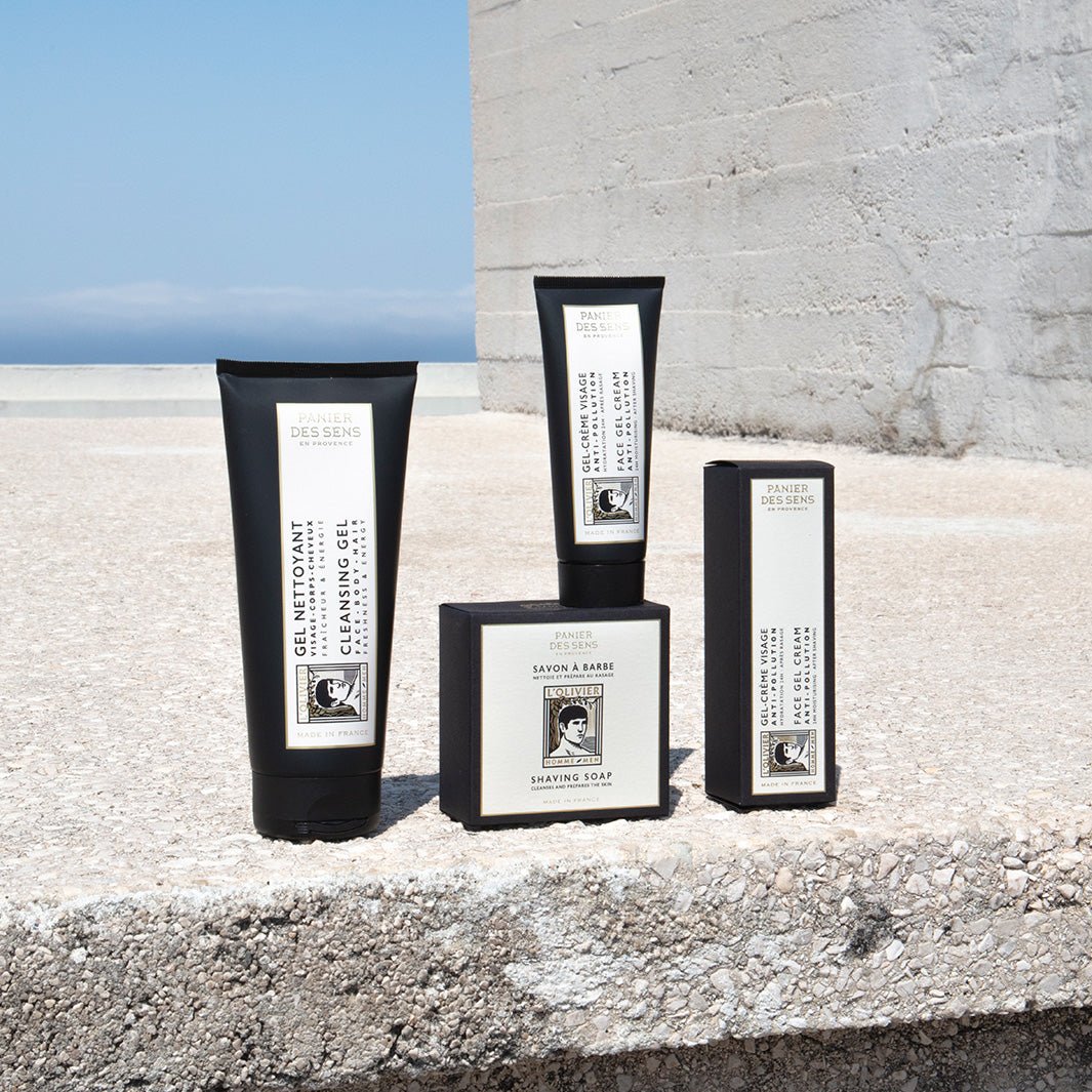 Crema Facial Anticontaminación para Hombre - Crema Gel Hidratante y Revitalizante - Cuidado Masculino - Panier des Sens USA