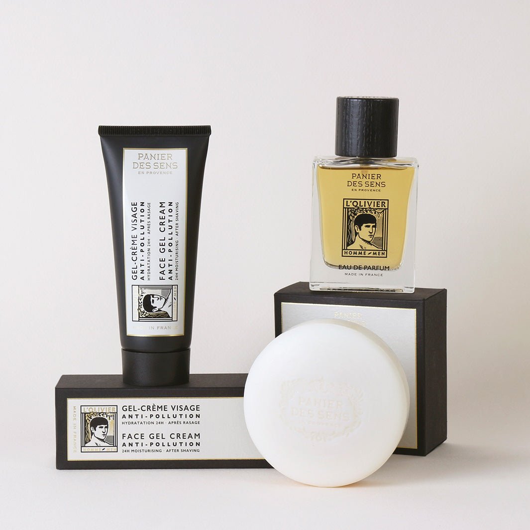 Jabón de Barba con Aceite de Oliva y Higo Chumbo - 5oz - Cuidado Masculino - Panier des Sens USA