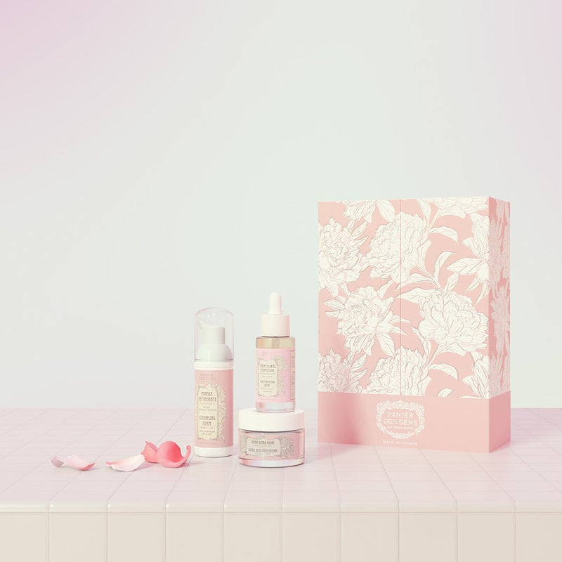 Set de regalo para el cuidado facial - Peonía Radiante - Cuidado Facial - Panier des Sens USA
