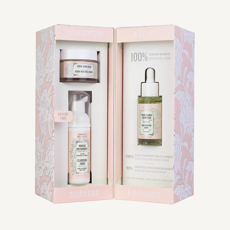 Set de regalo para el cuidado facial - Peonía Radiante - Cuidado Facial - Panier des Sens USA