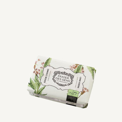 Jabón Natural de Verbena de Limón Francés con Manteca de Karité - 7oz - Cosméticos sólidos - Panier des Sens USA