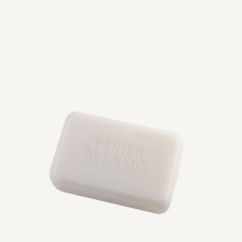 Jabón francés de Karité en pastilla aroma Flor de Algodón - 7oz - Cosméticos sólidos - Panier des Sens USA