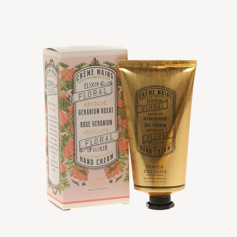 Crema de manos 2.5 floz - Rosa Geranio - Cuidado de las manos - Panier des Sens USA