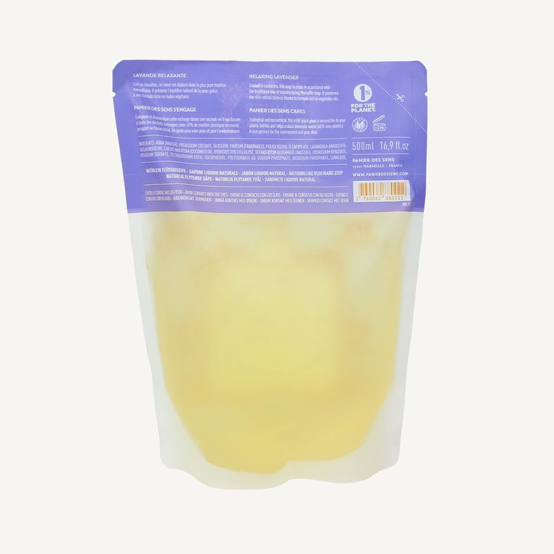 Recambio Jabón Líquido de Marsella - Jabón de Manos Lavanda - Eco - recambios - Panier des Sens USA