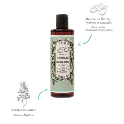Set Gel de Ducha Aceite de Oliva - Azahar, Jazmín, Geranio - Gel de ducha - Panier des Sens USA