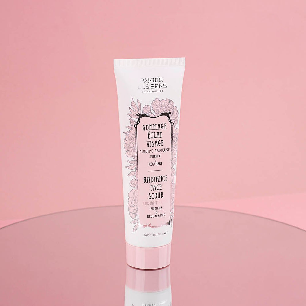 Exfoliante Facial Luminosidad - Peonía Radiante Hidratación y Luminosidad - Cuidado Facial - Panier des Sens USA