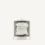 Vela perfumada - Vela vegana de cedro 0,61 lb - Velas perfumadas - Panier des Sens USA