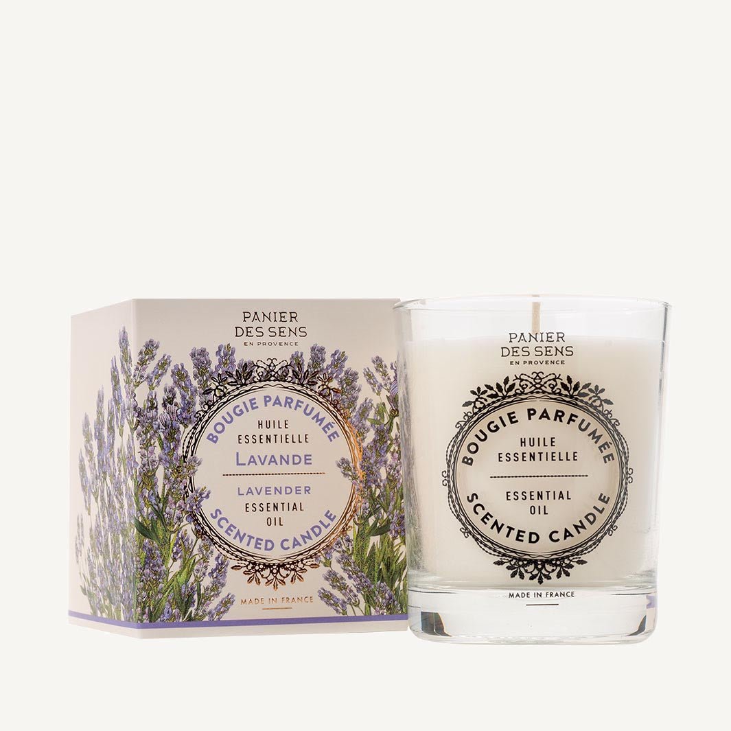 Vela perfumada - Vela vegana de Lavanda 0,4 lb - Velas perfumadas - Panier des Sens USA