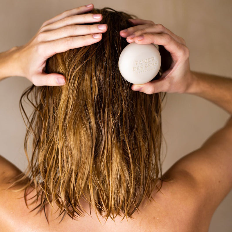 Champú en Barra para Cabello Seco con Extracto de Miel y Propóleo - 2.5oz - Cosméticos sólidos - Panier des Sens USA