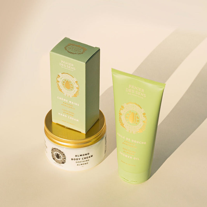 Manteca Corporal de Karité - Crema corporal perfumada calmante de Almendras - Cuidado Corporal - Panier des Sens USA