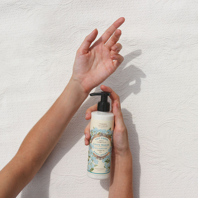 Manteca de Karité Loción Corporal - Stimulating Sea Samphire - Loción Corporal - Panier des Sens USA
