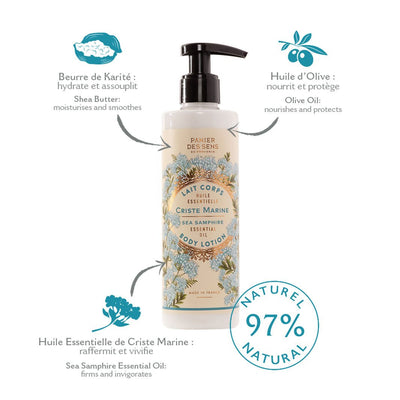Manteca de Karité Loción Corporal - Stimulating Sea Samphire - Loción Corporal - Panier des Sens USA