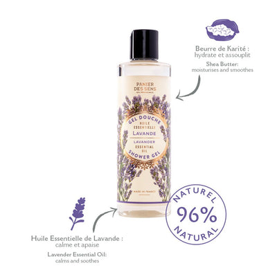 Gel de ducha - Lavanda Relajante - Gel de ducha - Panier des Sens USA
