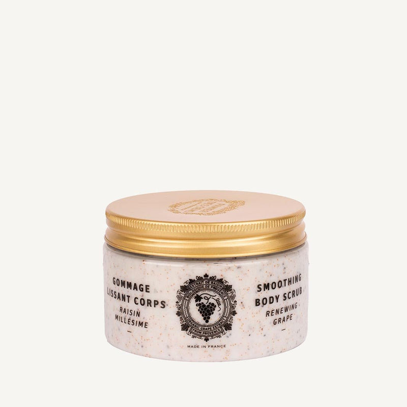 Exfoliante corporal suavizante - Exfoliante corporal renovador de uva y manteca de karité - Cuidado Corporal - Panier des Sens USA