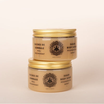 Exfoliante corporal de azúcar - Exfoliante corporal de miel - Cuidado Corporal - Panier des Sens USA